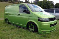 volkswagen transporter green tuning97